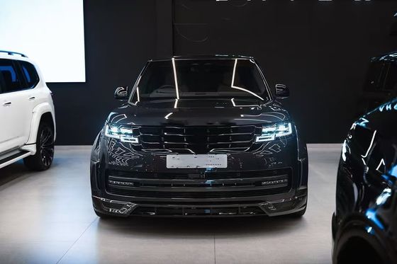 Fibra de carbono Land Rover Body Kit LM Estilo Universal traseiro Bumper Lips Diffuser Spoiler