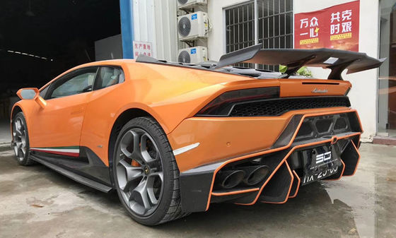Auto Parts Spoiler de fibra de carbono para Lamborghini Huracan LP580LP610 LP580 LP610SD Style Spoiler de cauda de fibra de carbono