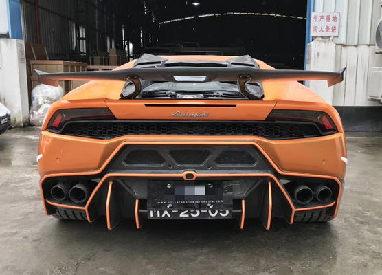 Auto Parts Spoiler de fibra de carbono para Lamborghini Huracan LP580LP610 LP580 LP610SD Style Spoiler de cauda de fibra de carbono
