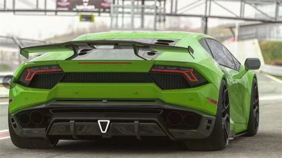 Auto Parts Spoiler de fibra de carbono para Lamborghini Huracan LP580LP610 LP580 LP610SD Style Spoiler de cauda de fibra de carbono