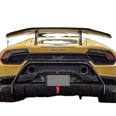 Peças de automóveis Spoiler de fibra de carbono para Lamborghini HURACAN LP610 580 EVO Upgrade do Performante Style Spoiler de cauda de fibra de carbono