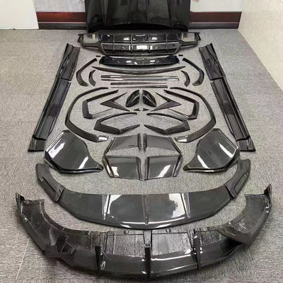 Peças para automóveis para Lamborghini Urus Body Kit Urus Upgrades TopCAR estilo de fibra de carbono Frente pá difusor spoiler Hood Body Kit