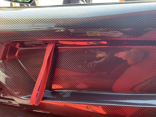 Para Lamborghini Aventador LP700 Painéis de Portas de Fibra de Carbono Aventador SVJ Style Painéis de Portas de Fibra de Carbono