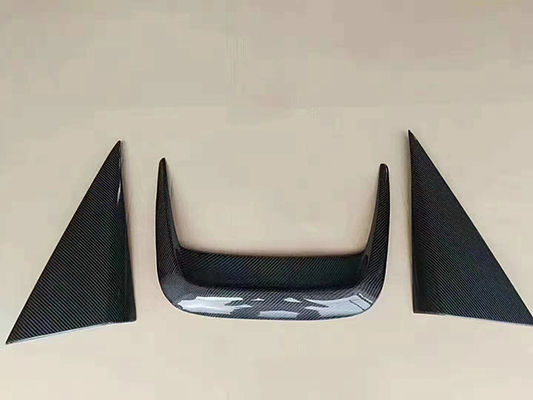 Fibra de carbono de alta qualidade para a Ferrari F12 Fibra de carbono Cobre Decoração F12 Fibra de carbono Compartimento do motor Tuyere Pequena peça