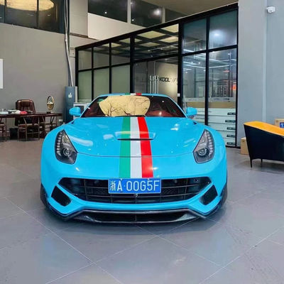 Kit de carroceria de fibra de carbono de alta qualidade F12 para Ferrari F12 Upgrade DMC estilo Frente pá traseira difusor spoiler