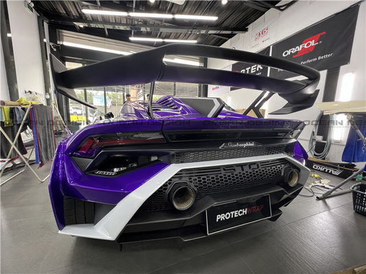 Kit de corpo de fibra de carbono seca para Lamborghini Huracan STO Huracan STO Upgrades Kit de corpo de difusor de pá dianteira de estilo OEM