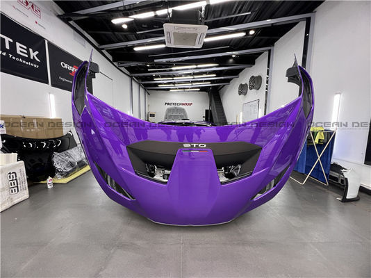 Kit de corpo de fibra de carbono seca para Lamborghini Huracan STO Huracan STO Upgrades Kit de corpo de difusor de pá dianteira de estilo OEM