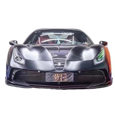 Peças para carroceria Ferrari 488 Kit de carroceria de fibra de carbono Kit de carroceria de fibra de carbono