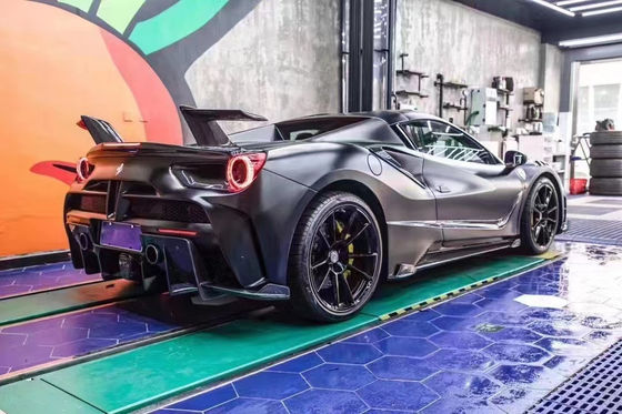 Peças para carroceria Ferrari 488 Kit de carroceria de fibra de carbono Kit de carroceria de fibra de carbono