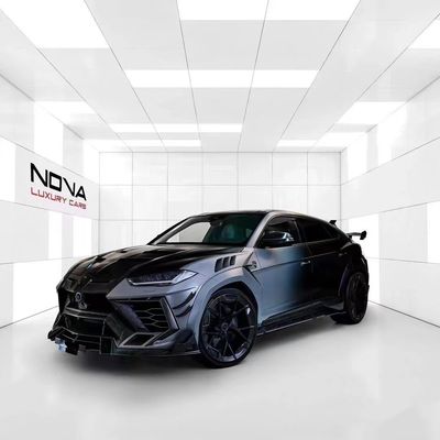 Para Lamborghini Urus Fibra de Carbono Kit Urus Upgrades estilo MSY Fibra de Carbono Frente e traseiro Bumper Spoiler Hood