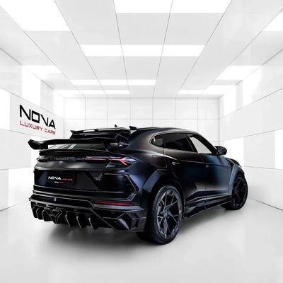 Para Lamborghini Urus Fibra de Carbono Kit Urus Upgrades estilo MSY Fibra de Carbono Frente e traseiro Bumper Spoiler Hood