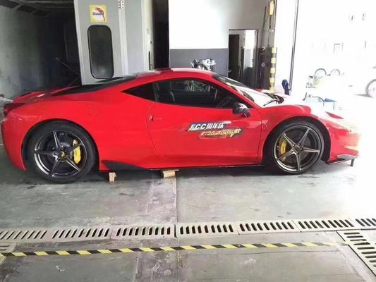 Para Ferrari 458 Kit de corpo de fibra de carbono 458 Kit de corpo de fibra de carbono frontal de lábio difusor spoiler lateral saia