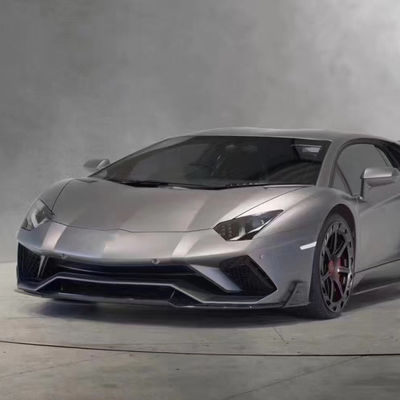 Kit de carroceria de fibra de carbono para Lamborghini LP740S LP740S Upgrade Upgraded MSY Style Kit de carroceria de espátula frontal difusor spoiler