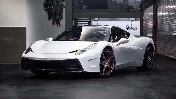 Para a Ferrari 458 Kit de corpo de fibra de carbono 458 Upgraded VORS estilo Frente e traseiro Bumper Spoiler Side Skirt Body Kit
