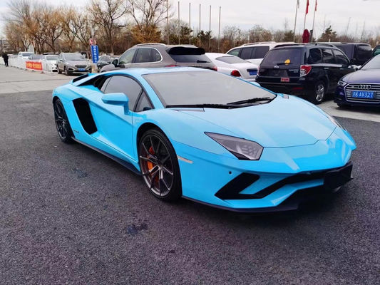 Para Lamborghini Aventador LP700 Kit de corpo de fibra de carbono LP740 estilo Spoilers de pára-choque dianteiro e traseiro