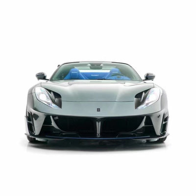 Para a Ferrari 812 Fibra de Carbono Kit do corpo 812 Modernização do estilo MSY Fibra de Carbono Frente e traseiro Bumpper Spoiler Wing