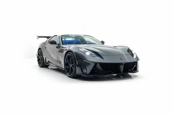 Para a Ferrari 812 Fibra de Carbono Kit do corpo 812 Modernização do estilo MSY Fibra de Carbono Frente e traseiro Bumpper Spoiler Wing