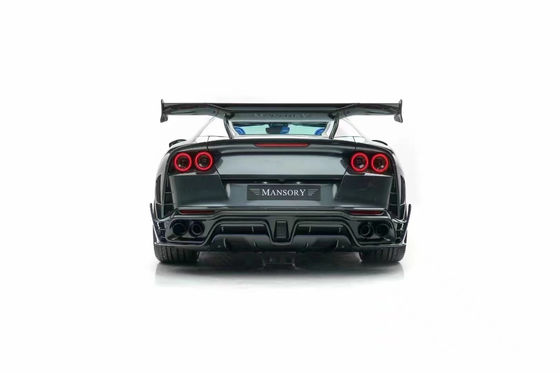 Para a Ferrari 812 Fibra de Carbono Kit do corpo 812 Modernização do estilo MSY Fibra de Carbono Frente e traseiro Bumpper Spoiler Wing