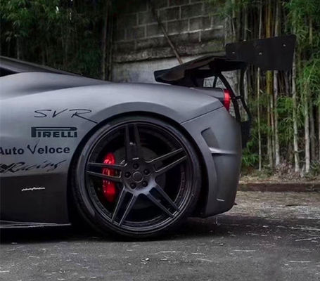 Novo produto para Ferrari 458 488 Spoiler de fibra de carbono 458 488 SVR Style Tail Spoiler
