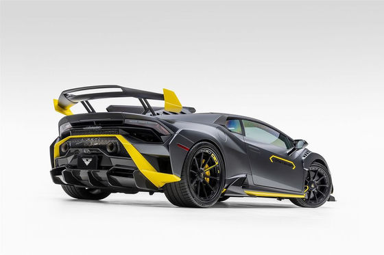 Para Lamborghini STO Kit de Corpo de Fibra de Carbono STO Upgraded Vors Style Front Lip Diffuser Side Skirt Hood Kit de Corpo de Fibra de Carbono