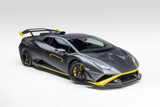 Para Lamborghini STO Kit de Corpo de Fibra de Carbono STO Upgraded Vors Style Front Lip Diffuser Side Skirt Hood Kit de Corpo de Fibra de Carbono