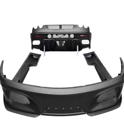Para a Ferrari F430 Body Kit F430 Upgraded ASI Style Front and Rear Bumpers Spoiler F430 Carbon Fiber Body Kit