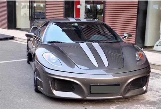 Para a Ferrari F430 Body Kit F430 Upgraded ASI Style Front and Rear Bumpers Spoiler F430 Carbon Fiber Body Kit