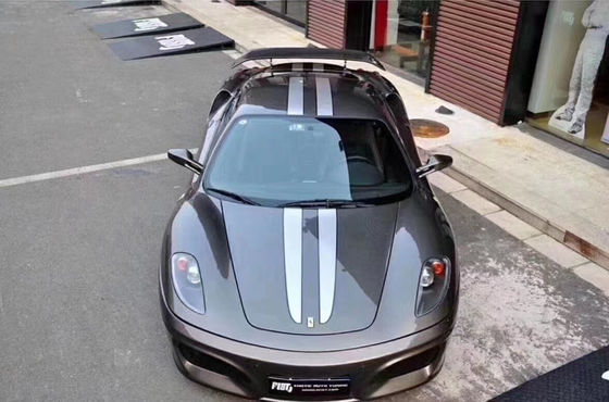 Para a Ferrari F430 Body Kit F430 Upgraded ASI Style Front and Rear Bumpers Spoiler F430 Carbon Fiber Body Kit