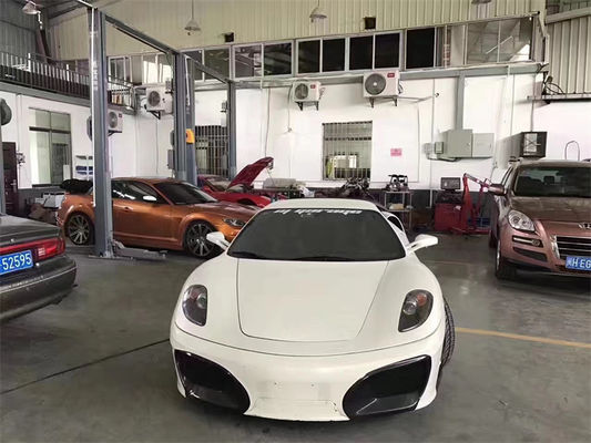 Para a Ferrari F430 Body Kit F430 Upgraded ASI Style Front and Rear Bumpers Spoiler F430 Carbon Fiber Body Kit