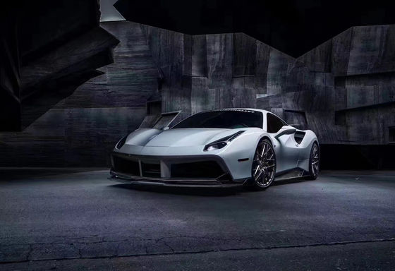 Para a Ferrari 488 Kit de corpo de fibra de carbono 488 Upgraded Vors Style Kit de corpo de fibra de carbono frontal
