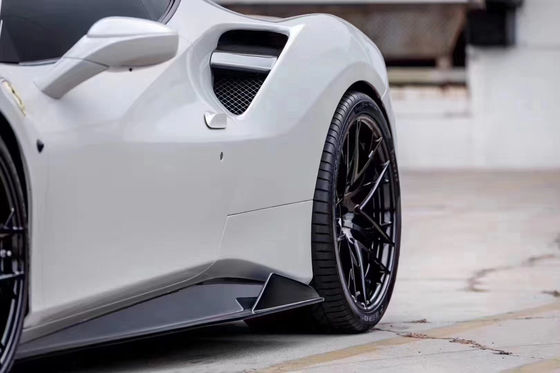 Para a Ferrari 488 Kit de corpo de fibra de carbono 488 Upgraded Vors Style Kit de corpo de fibra de carbono frontal