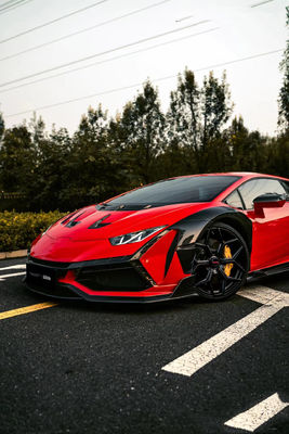 580 Lamborghini Fibra de Carbono Corpo Kit DW Estilo Lp610 Corpo Kit Spoiler Widebody Kit