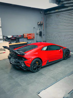 580 Lamborghini Fibra de Carbono Corpo Kit DW Estilo Lp610 Corpo Kit Spoiler Widebody Kit