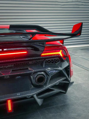 580 Lamborghini Fibra de Carbono Corpo Kit DW Estilo Lp610 Corpo Kit Spoiler Widebody Kit
