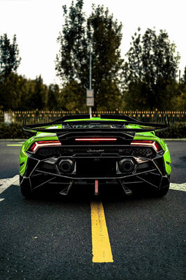 580 Lamborghini Fibra de Carbono Corpo Kit DW Estilo Lp610 Corpo Kit Spoiler Widebody Kit