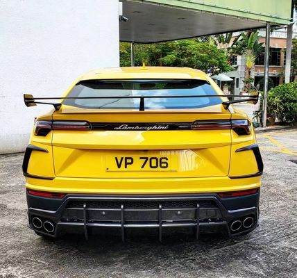 2018 - 2019 Lamborghini Body Kit estilo SVJ Fibra de Carbono Spoiler Ala PP