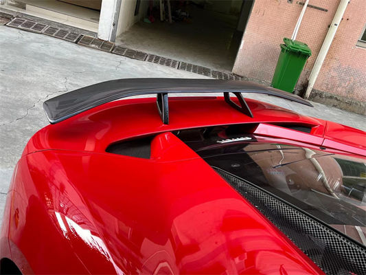 Para a Ferrari F8 Spoiler de Fibra de Carbono F8 Upgraded Novi Style Spoiler de Cauda de Fibra de Carbono