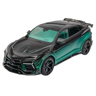 280mm Lamborghini Kit de corpo URUS MSY estilo Frente e traseiro Bumper Spoiler Hood Kit Verde