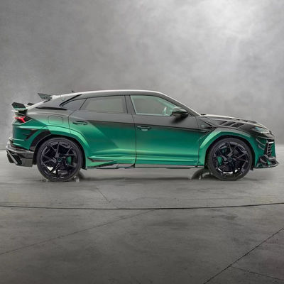 280mm Lamborghini Kit de corpo URUS MSY estilo Frente e traseiro Bumper Spoiler Hood Kit Verde