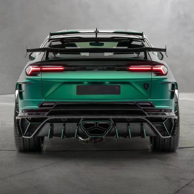280mm Lamborghini Kit de corpo URUS MSY estilo Frente e traseiro Bumper Spoiler Hood Kit Verde