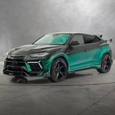 280mm Lamborghini Kit de corpo URUS MSY estilo Frente e traseiro Bumper Spoiler Hood Kit Verde