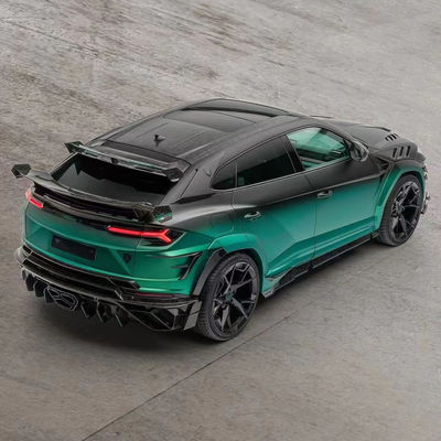 280mm Lamborghini Kit de corpo URUS MSY estilo Frente e traseiro Bumper Spoiler Hood Kit Verde