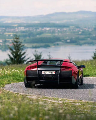 Fibra de carbono Lamborghini Murcielago Lp640 Body Kit LP670-Style