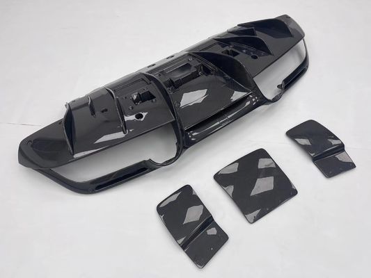 Peças para automóveis para Ferrari F8 Fibra de carbono Kit F8 Upgrade Novi estilo difusor Fibra de carbono difusor