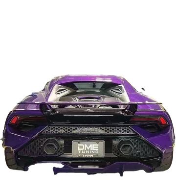 LP580 LP610 Lamborghini Huracan Evo Body Kit Tecnica Estilo Ala Spoiler de Fibra de Carbono
