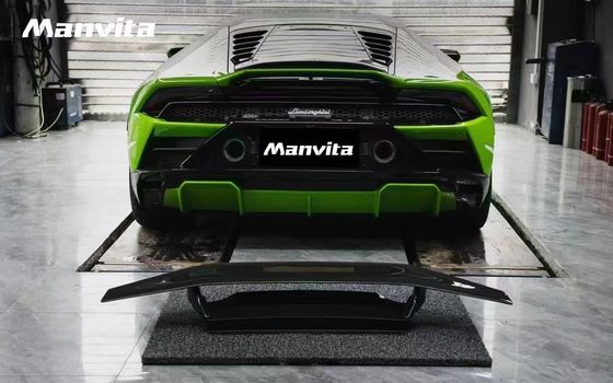 LP580 LP610 Lamborghini Huracan Evo Body Kit Tecnica Estilo Ala Spoiler de Fibra de Carbono