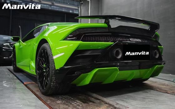 LP580 LP610 Lamborghini Huracan Evo Body Kit Tecnica Estilo Ala Spoiler de Fibra de Carbono