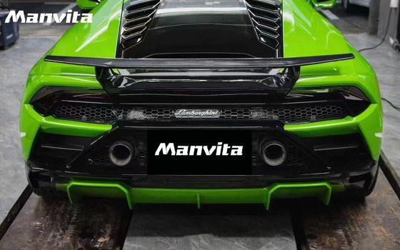 LP580 LP610 Lamborghini Huracan Evo Body Kit Tecnica Estilo Ala Spoiler de Fibra de Carbono