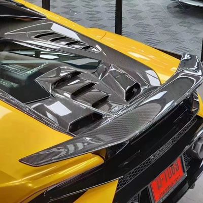 LP580 LP610 Lamborghini Huracan Evo Body Kit Tecnica Estilo Ala Spoiler de Fibra de Carbono