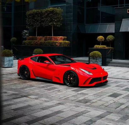 Para a Ferrari F12 Kit de Carbono Fibra de Corpo Largo F12 Upgrade NOtc N-Largos estilo traseiro parachoque Kit de Carbono Fibra de Corpo Largo